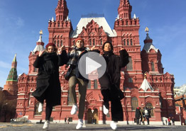 Французские туристы сняли вирусное видео о Москве